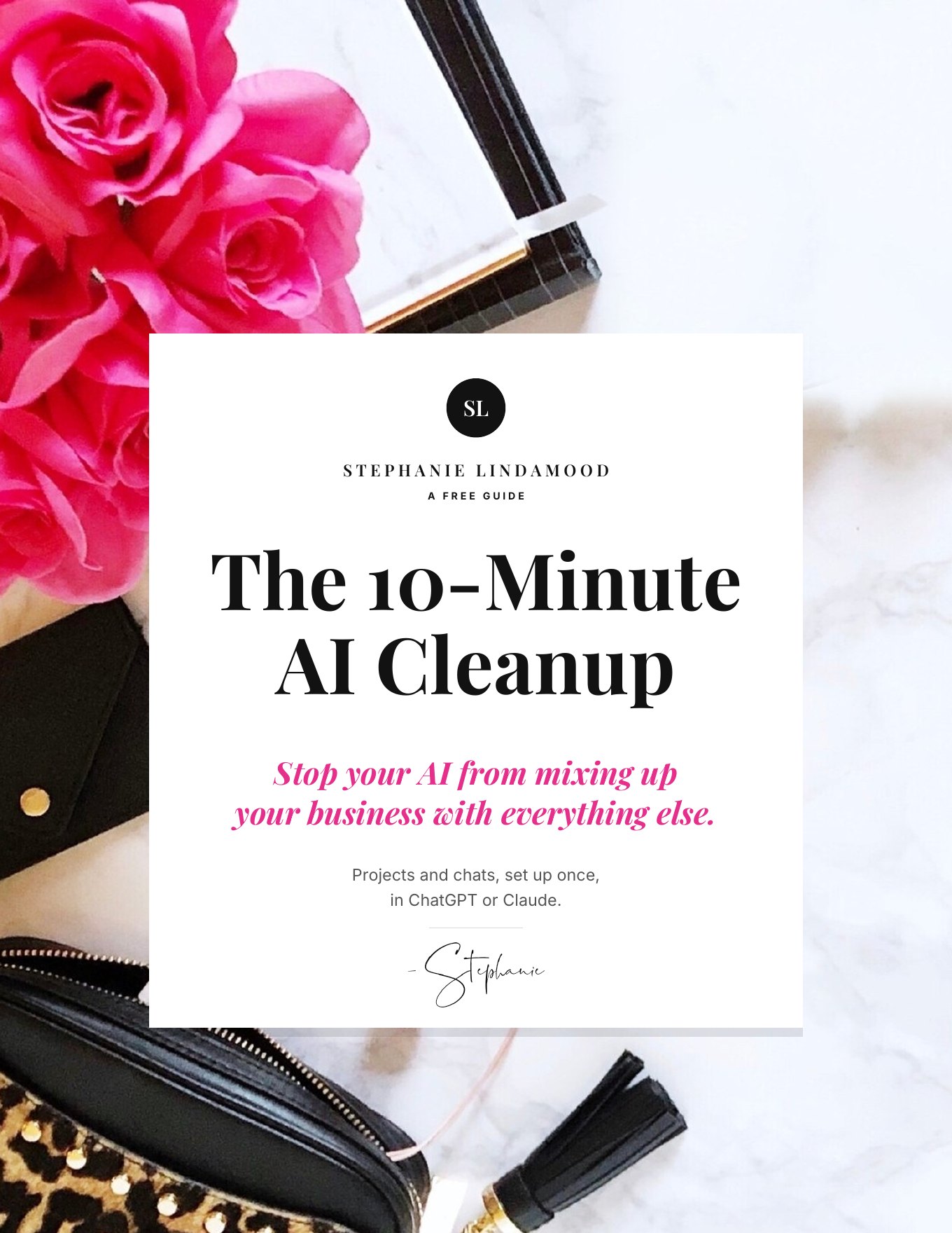 The 10-Minute AI Cleanup cover